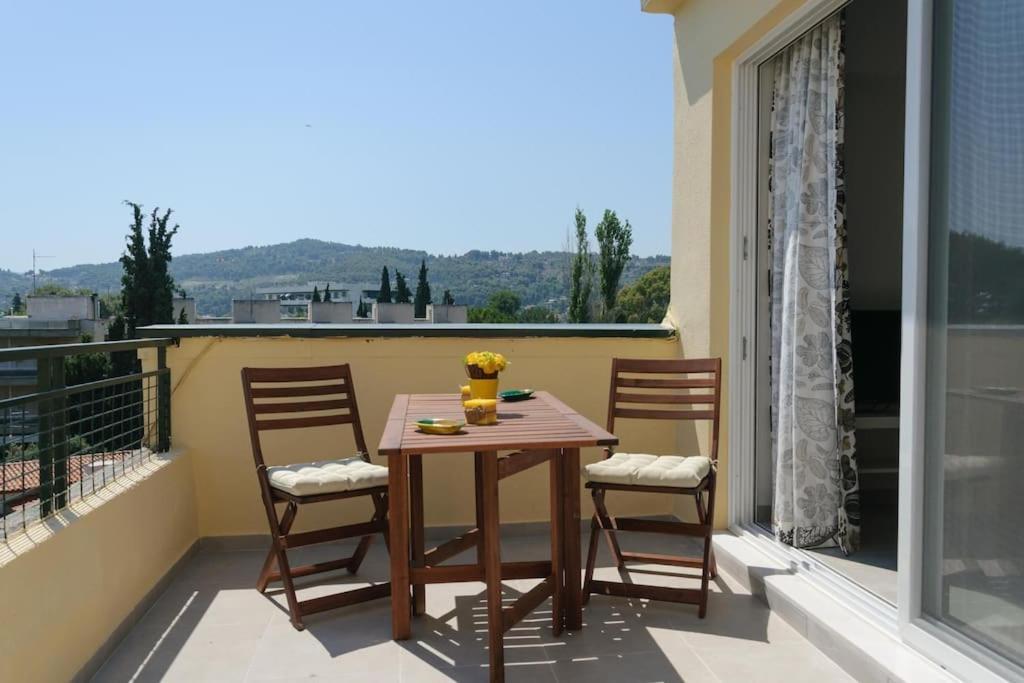 Beautiful Seaside Studio With Amazing View Athens Exterior photo